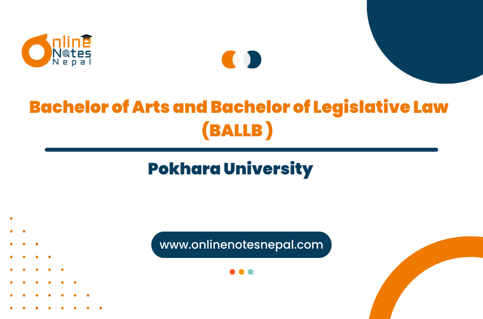 BALLB - Bachelor of Arts and Bachelor of Legislative Law