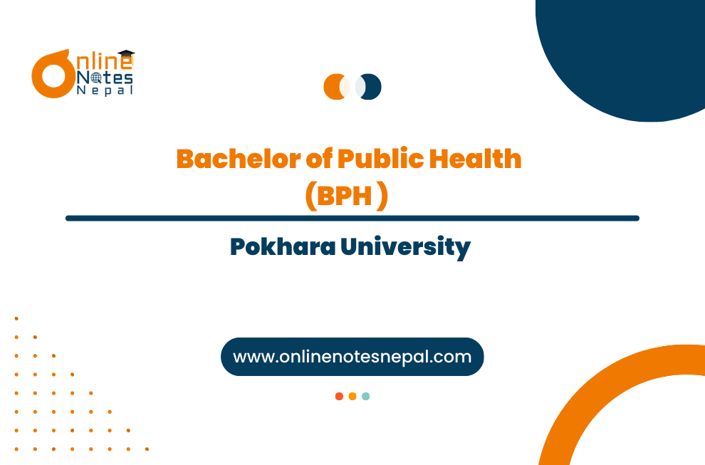 BPH - Bachelor of Public Health