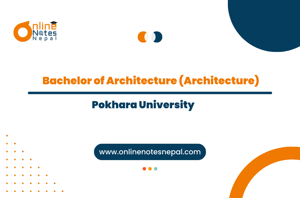 Architecture - Bachelor of Architecture