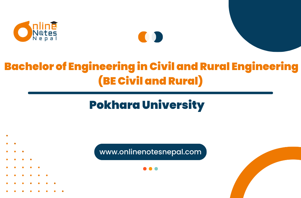 BE Civil and Rural - Bachelor of Engineering in Civil and Rural Engineering