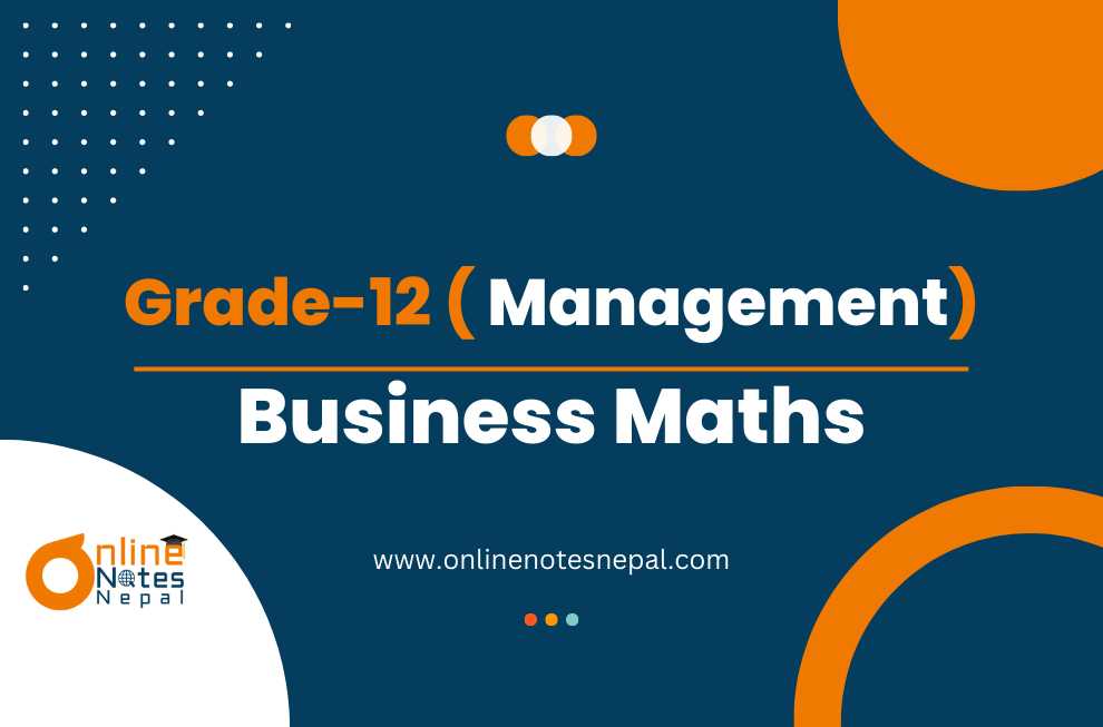 Business Maths - Grade 12 (Management) Photo