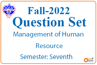Fall 2022 || Management of Human Resources || BCIS
