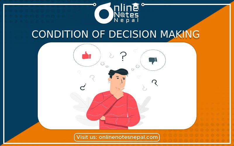 Condition of Decision Making Photo