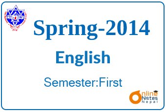 English | Spring,2014 | BBA photo