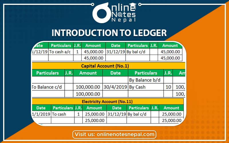 Introduction to Ledger in Accountancy of Nepal, Reference Note