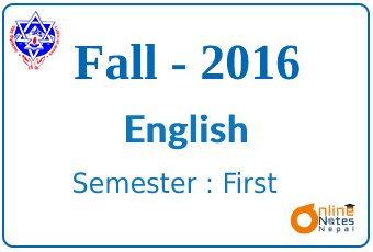 Fall 2016 English photo