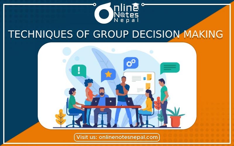 Techniques of Group Decision Making Photo