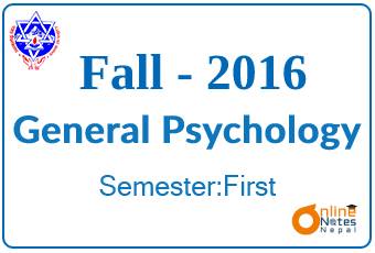 General Psychology | Fall,2016 | BCIS photo