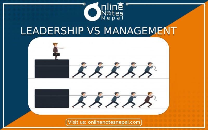 Leadership Versus Management photo