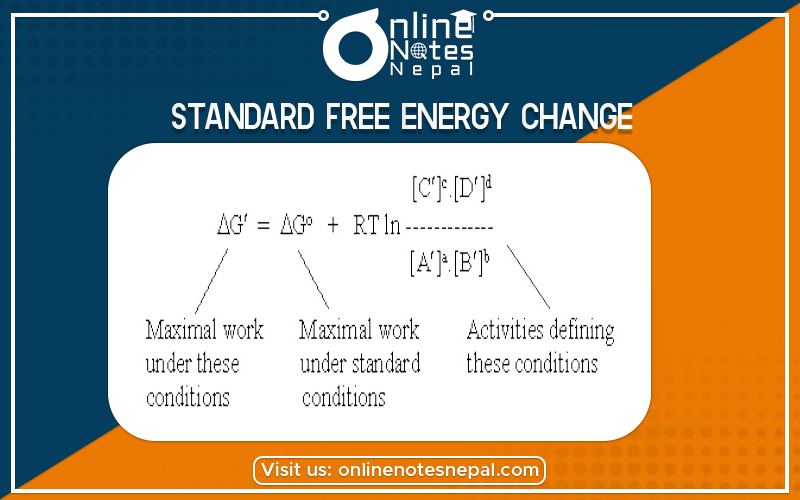 Standard Free energy Change in Grade 12