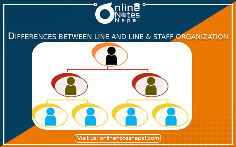 Differences between Line and Line & Staff Organization photo
