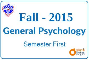 General Psychology | Fall,2015 | BCIS photo