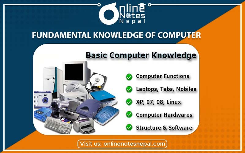 Fundamental knowledge of Computer in Grade-8, Reference Note