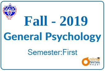 General Psychology | Fall,2019 | BCIS photo