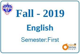 Fall,2019 | English | BBA photo